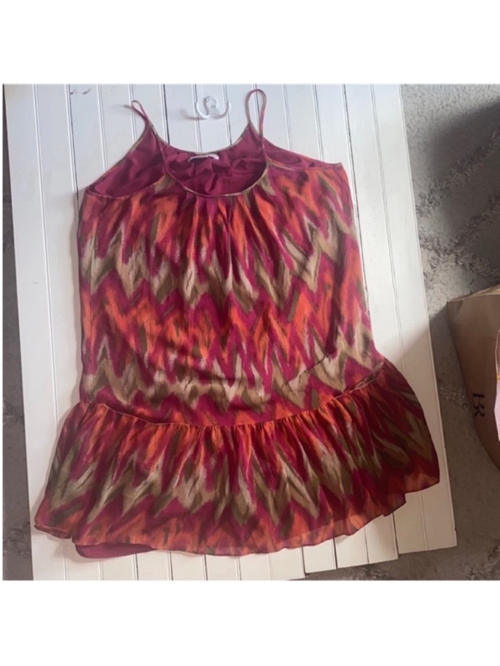 Michael Kors Mini Dress Pink Orange Size XL